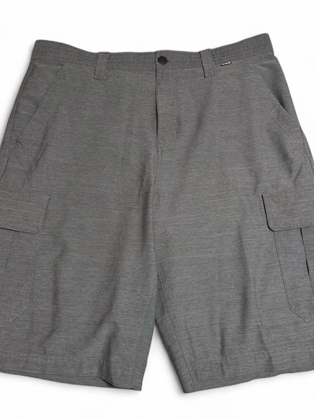 Hurley Men's Heather Gray Cargo Shorts